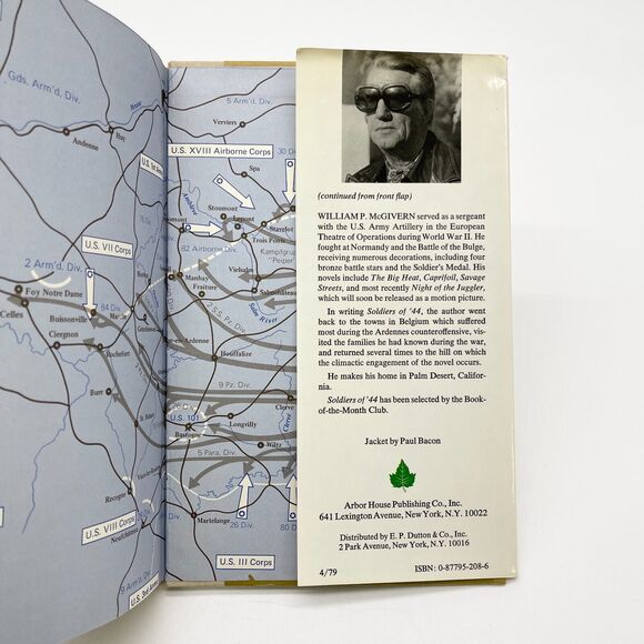 Soldiers of '44 William P McGivern 1979 Hardcover Third Printing Dust Jacket - Picture 5 of 13